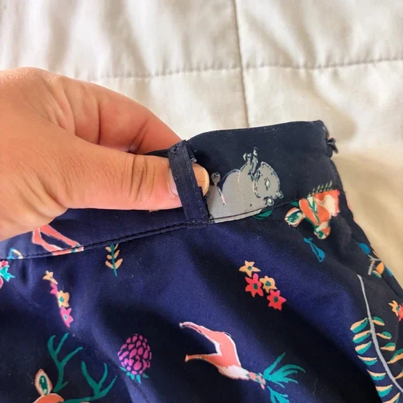 🩵ModCloth💙 Navy Circle/Swing skirt - Picture 6 of 7